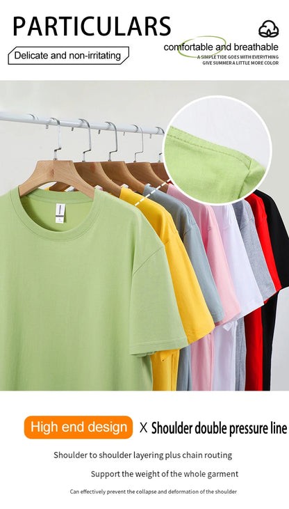 Japanese Koi Harajuku Illustration Pattern T-Shirt Men Summer Casual T Shirt Soft Fashion Short Sleeve Loose Cotton Sportswear