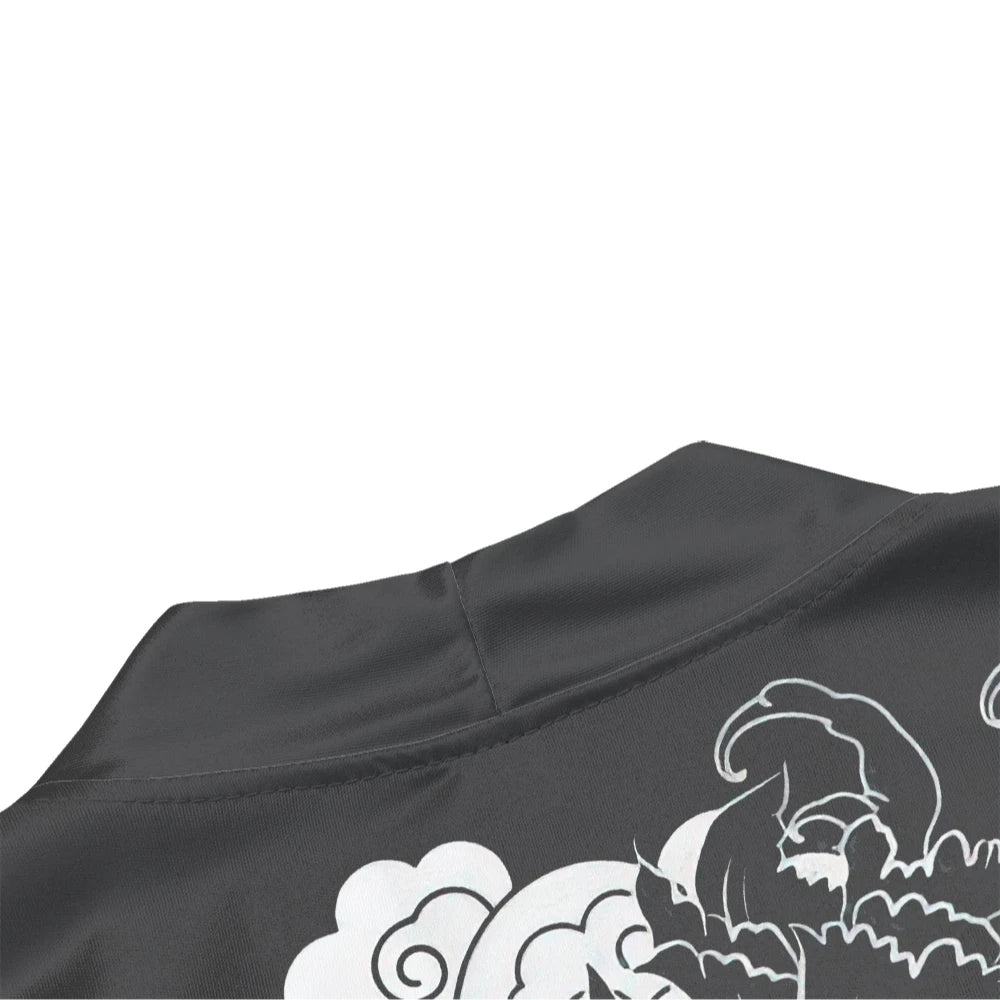 Japanese Anime Dragon 3D Print Kimono For Men And Women Street Retro Style Haori Loose Cardigan CosPlay  Beach Yukata Tops