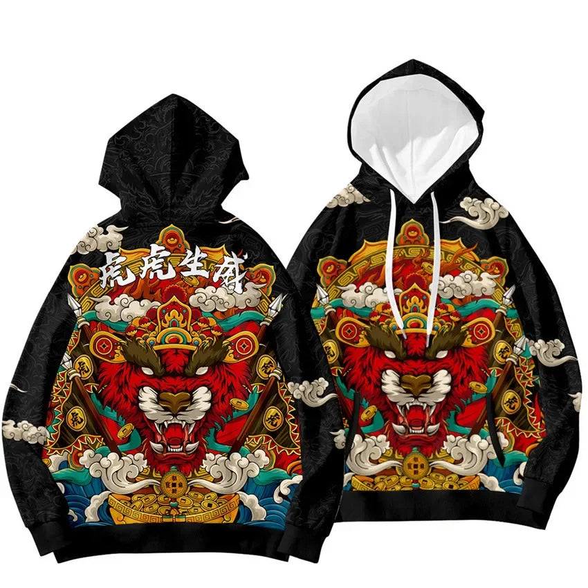 Invincible Fighting Spirit Hoodies Men Women Anime 3d Print Hoodie Sweatshirt Men's Long Sleeve Cosplay Jacket Clothes